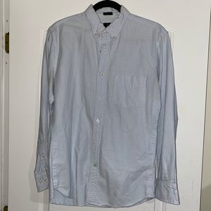 J Crew Blue Slim Fit Button Down